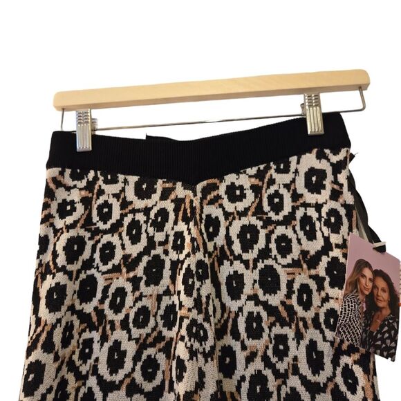 Diane Von Furstenburg Poppy High Waisted Sweater Pants Timeless Pants XS NEW - Picture 10 of 13